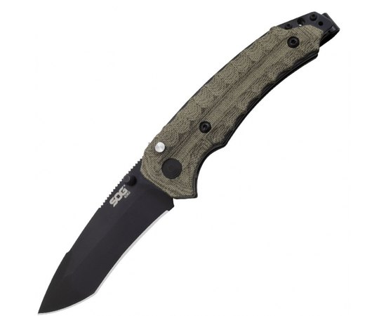 Ніж SOG Kiku Assisted, S35VN, Black (KU 3004)