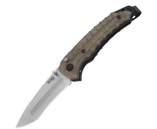 Нож SOG Kiku Assisted, S35VN, Satin (KU 3003)