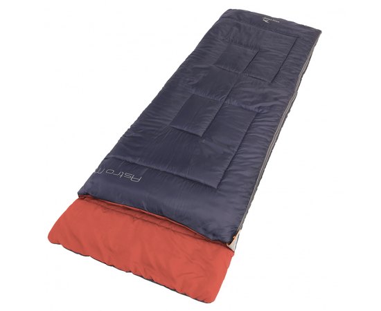 Спальний мішок Easy Camp Astro M / + 5 ° C Blue (Right) 928324, Сторона застібки: Права, Колір: Midnight/Orange