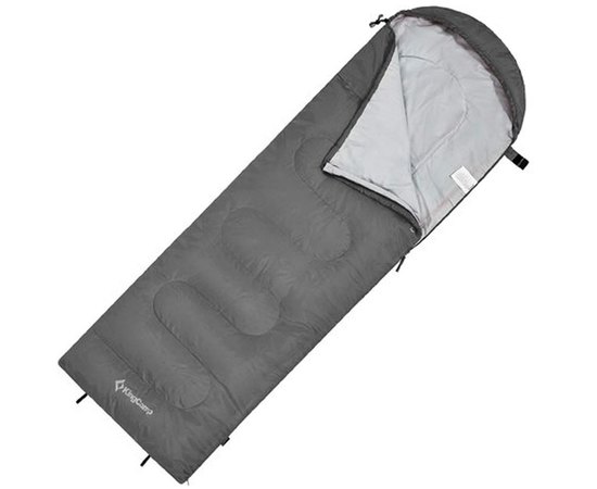 Спальний мішок KingCamp Oasis 250XL L Mid grey KS3222, Колір: Сірий