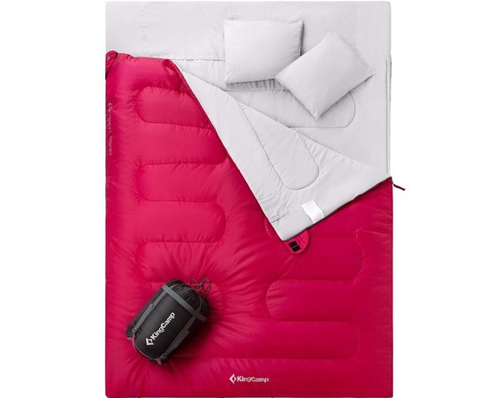 Спальный мешок KingCamp OXYGEN 250D L Crimson KS3143, Цвет : Красный