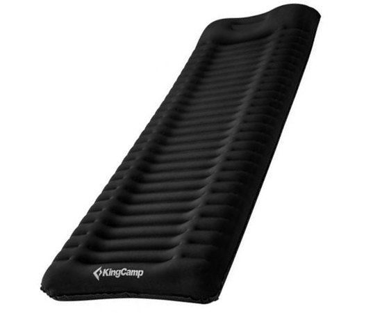 Надувний килимок KingCamp Deluex Comfort Black KM1904