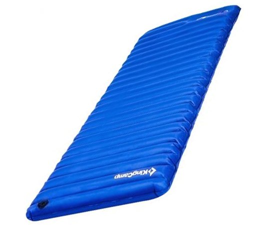 Надувной коврик KingCamp Pump Airbed Single Blue KM3588