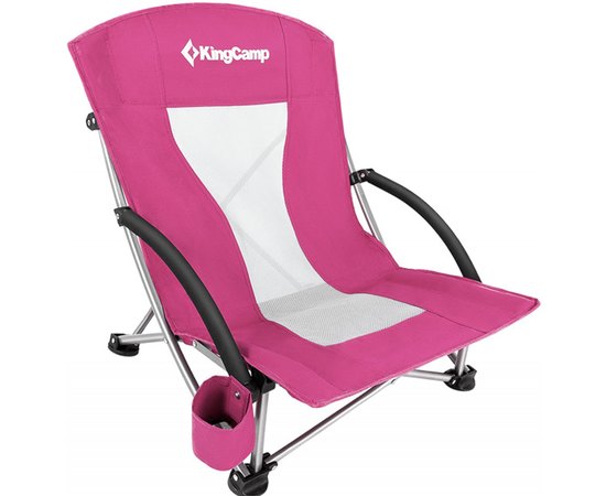 Раскладное кресло KingCamp BEACH CHAIR dark rose KC3841