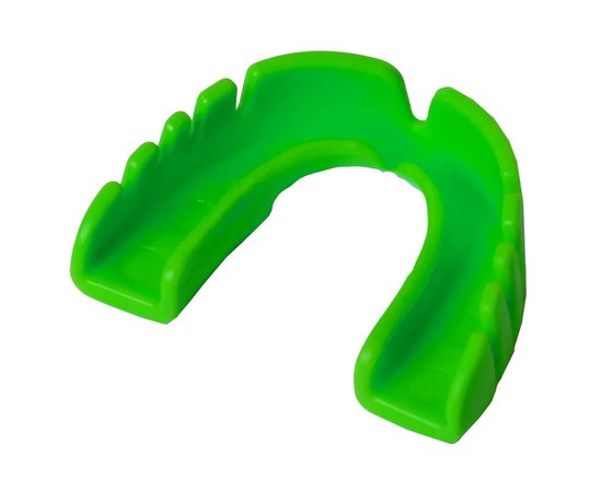 Капа для бокса OPRO Junior Snap-Fit Neon Green (art.002143003), Цвет: Зелёный