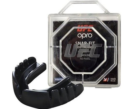 Капа для бокса OPRO Snap-Fit UFC Hologram Black (art.002257001)