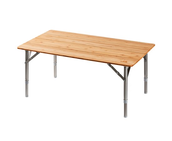 Складаний стіл Atepa Bamboo Table M + Yellow AC2004