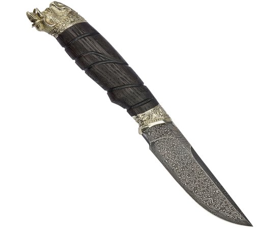 Нож R.A.Knives Дикий Кабан, дамаск RAHUN