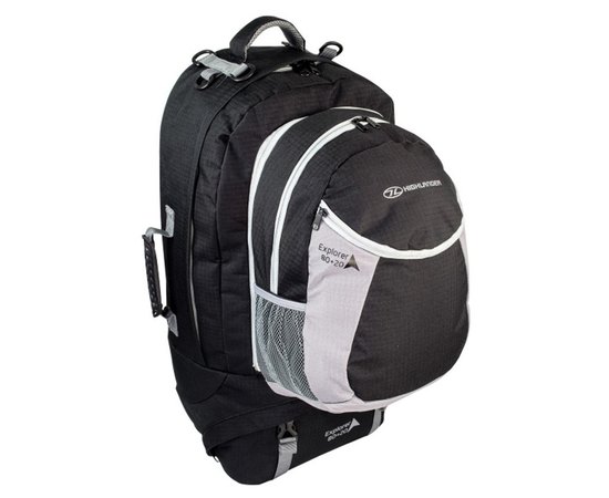 Рюкзак Highlander Explorer Ruckcase 80 + 20 Black 924222