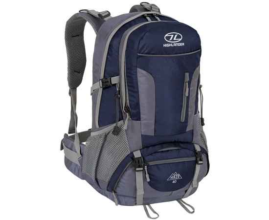 Рюкзак Highlander Hiker 40 Navy Blue 924251, Цвет: Синий/Чёрный