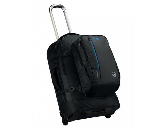 Сумка-рюкзак на колесах Vango Exodus 60+20 Grey/Blue 926293