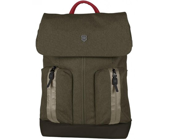 Рюкзак Victorinox Almont Flapover Laptop Classic Olive 18л (Vt602146), Колір: Зелений