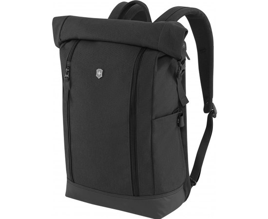 Рюкзак Victorinox Almont Rolltop Laptop Classic Black 20л (Vt605319), Колір: Чорний