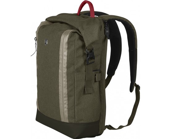 Рюкзак Victorinox Almont Rolltop Laptop Classic Olive 20л (Vt602148), Колір: Зелений