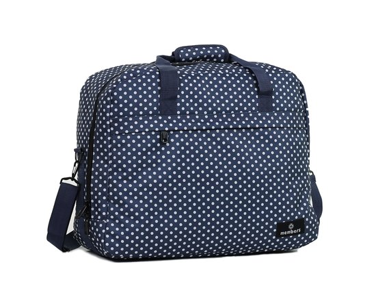 Сумка дорожная Members Essential On-Board Travel Bag 40 Navy Polka 927838, Цвет: Синий/Белый