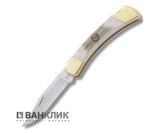 Нож Buck Elk Handle Folding Hunter® with B&C Medallion 110EKSBCLE