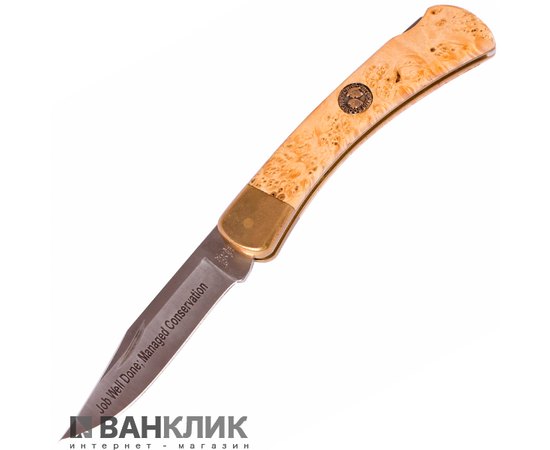 Нож Buck Folding Hunter 110MBSLEB