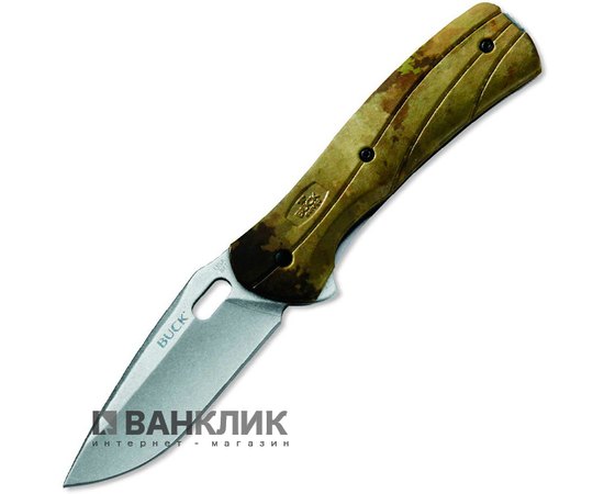 Нож Buck Vantage Force A-TACS Military Camo-Pro (S30V) 845CMS