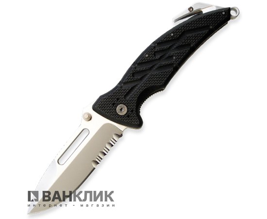 Нож Ontario XR-1 BLACK TAN RESCUE FOLDER (08761)