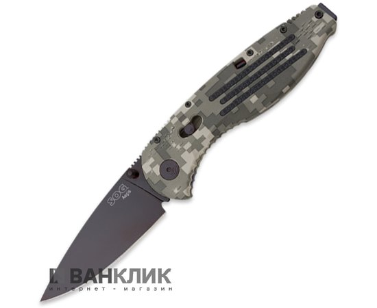 Нож SOG Aegis Digi Camo Black TiNi (AE-06)