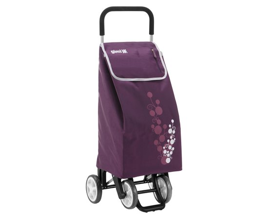 Сумка-тележка Gimi Twin 56 Plum 928433, Цвет: Фиолетовый