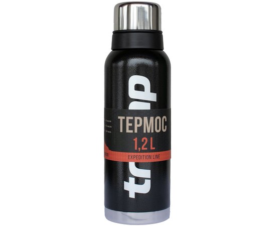 Термос 1,2 л Tramp TRC-028-black