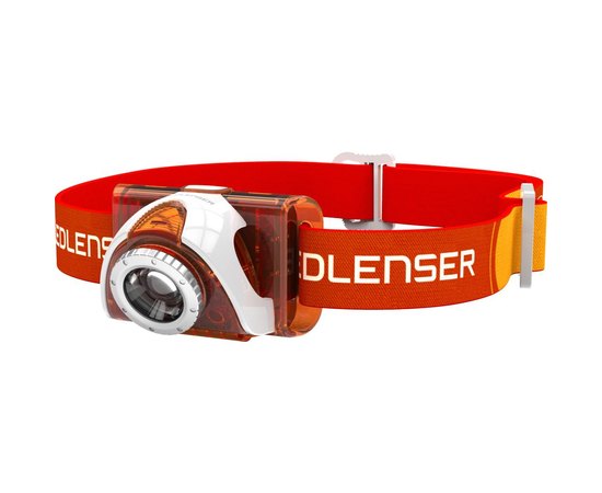 Налобний ліхтар LedLenser SEO 3 Orange (коробка), 100/15 (6004), Колір: Помаранчевий