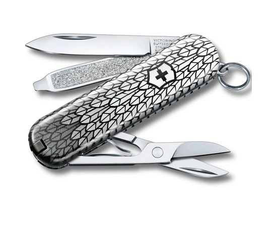 Нож Victorinox Classic Le Eagle Flight 0.6223.L2102, Цвет : Le Eagle Flight, Марка стали: Нержавеющая сталь, Материал рукояти: Пластик