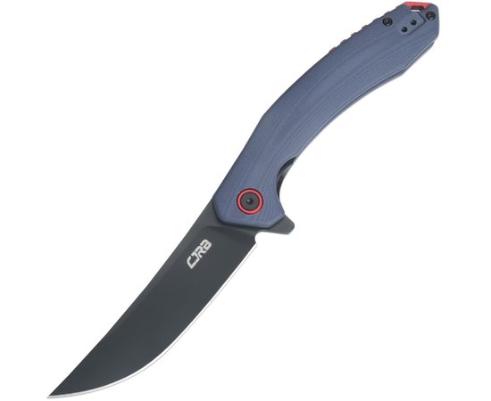 Кишеньковий ніж CJRB Gobi Black Blade gray blue (J1906-BGY), Колір: Синій, Марка сталі: AR-RPM9, Матеріал рукояті: Склотекстоліт (G10)