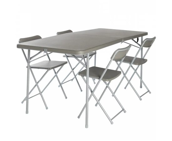 Стіл Vango Orchard XL Table And Chair Set Grey 928212