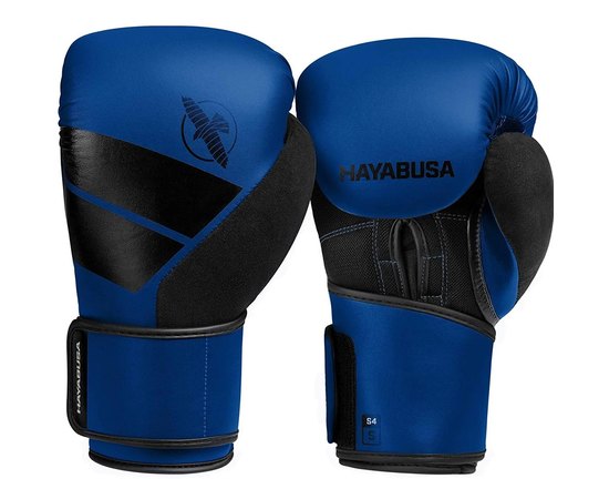 Боксерські рукавички Hayabusa S4 - Blue 12oz S (HB_S4_Blue_12oz), Розмір: S, Вага: 12 унцій